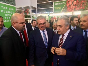 domatexpo bakan stand ziyareti