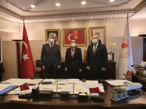 Bakan Yard. Ayşe Ayşin Ziyaret Foto