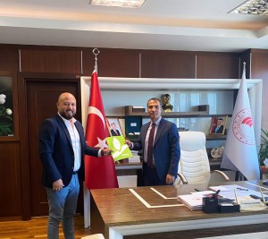 Kayhan Yıldırım Bügem Gen. Md. Mehmet Hasdemir Ziyaret (1)
