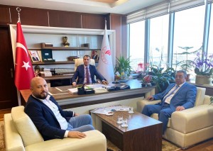 Kayhan Yıldırım Bügem Gen. Md. Mehmet Hasdemir Ziyaret (2)